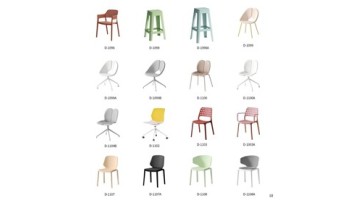Plastic chairs