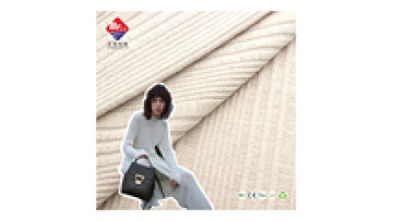 Knitted Heavyweight Winter Garment Fabric 430gsm Custom Viscose Rayon Polyester Metallic Spandex Ribbed Single Jersey Fabric1
