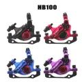 ZOOM XTECH HB100 MTB Line Pulling Hydraulic Disc Brake Calipers Front & Rear with G3 rotors 120/140/160/180MM with MT200