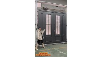 Glass Cast Aluminum Doors1
