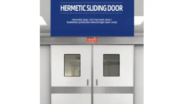 Turtech Automatic Sliding/Swing Clean Room Hospital Door X-ray Hermetic Airtight Door Laboratory Fireproof Door Fire Door1