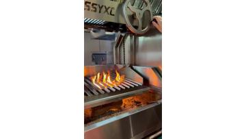 Commercial Charcoal Grill | Juicy Steak Cooking Showcase