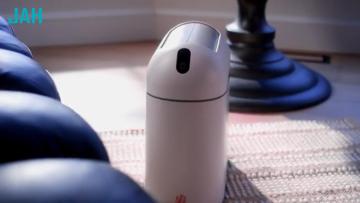 Plastic open sensing garbage bin