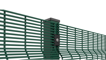 Fence Panel 358 High Security Welded Mesh / cheap plastic metal anti climb 358 security fence1