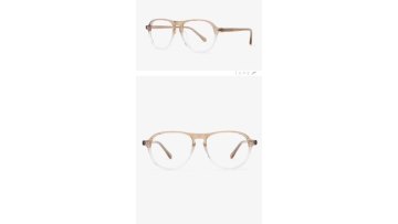 Key-hole Aviator Acetate Unisex Optical Frames