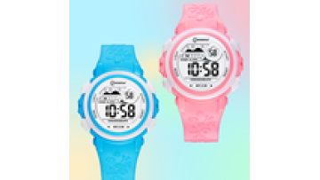 Mingrui 8578125 Candy Colored Kids & Men's Sport Digital Watch with Alarm Feature1