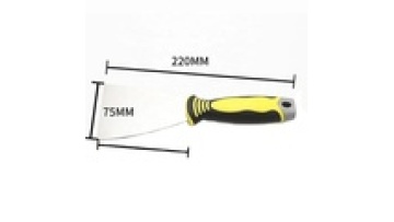 Two-color Plastic Handle Thickened Putty Knife Scraper Cleaning Knife Spatula Mirror Putty Knife1