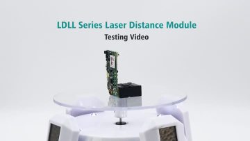LDLL laser distance sensor testing video