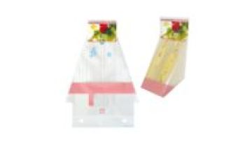 Food Safe Plastic Bento Lunch Wrappers with Stickers for Picnic Carry1