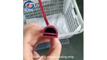 E-shaped sealing strips