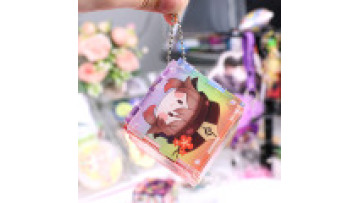 Staned Glass Acrylic Cube Customized Acrylic Colored Window Cube Anime Desktop Decoration  Custom Holographic Acrylic Standee1