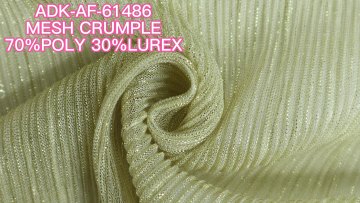 Factory Price wholesale Texture polyester Cotton boned Seersucker Fabric For Summer Women Garment1