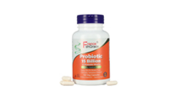 Probiotic 15 Billion, with 10 Probiotic Strains, Dairy, Soy and Gluten Free, Strain Verified 120 Veg Capsules1