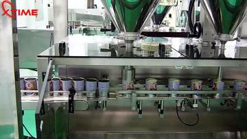 Powder detergent filling nuts auger filler packing machinery1
