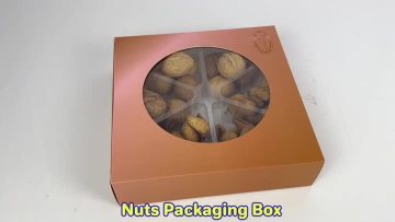 Custom Nuts Packaging Box
