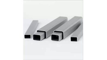 Hollow anodized aluminum tubes and pipes