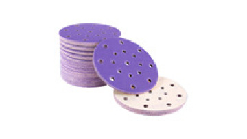 Purple P240 Ceramic Sanding Disc 1mm Thickness Medium Hardness OEM Customizable for Automotive Use1