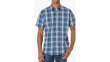 Pure cotton short-sleeved shirt for summer