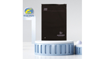 mylar smell proof zipper plastic ziplock bag clothing apparel packaging recycled zipper GRS shopping bags with logos recycling1