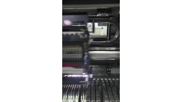 The placement machine used in PCB processing