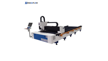 Thick steel plate laser cutting