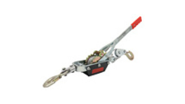Portable 2.5 Tons Wire Rope Dual Gear Ratchet Power Hand Puller1