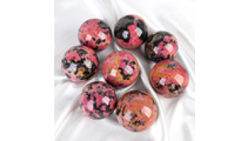 Wholesale  Natural Healing Crystal Sphere Rhodonite Crystal Sphere for Home Decoration1