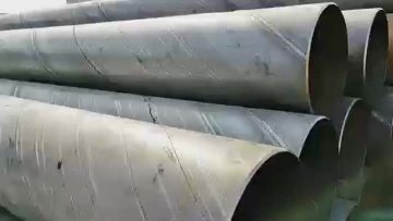 Threaded welded pipe