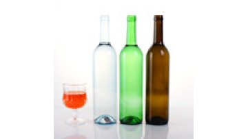 Hot Sale wholesale wine color high glass bottle For Kitchen Supplies olive oil Glass bottle1