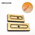 SMVAUON Diy Leather Pencil Case Wooden Mold Leather Mold Die-Cut Crafts Compatible with Most Die-Cut Machines