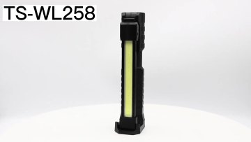 Portable Double sided Magnetic Foldable COB Work Light Rechargeable LED Flashlight Torch Hanging Hook Emergency Light1