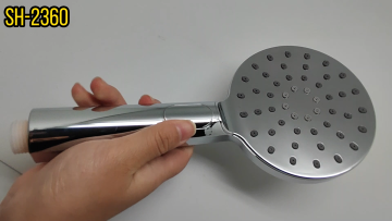 Hot Selling Sanitary Ware Bathroom Chromed Round Thermostatic Shower Faucet Mixer Set Rain Shower Set1