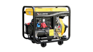 Efficient 4.6KW 5KW Electric start Open Type Air Cooled Three Phase Diesel Generator Price1