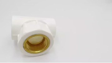 ppr  Inner wire positive three-way copper fittings