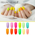 FRANCHESKA 8ML Nail Polish Gel Varnish Hybrid UV For Manicure Neon Color Primer Nail Art gel Extension nail polish Nail Gel DIY