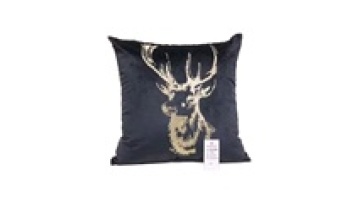 45x45cm Deer Pattern Cushion Cover Animal Print Pillow Cover Decorative1