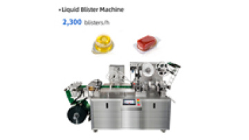Aluminum Plastic Olive Oil Blister Packing Machine PVC Butter Blister Packaging Machinery1