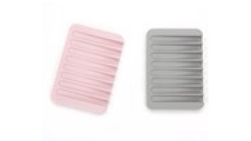 Silicone soap box Creative drain Portable student dormitory bathroom Soap box drain pad1