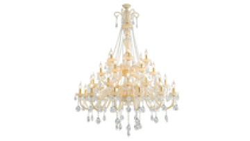 Stairway High Ceiling Chandeliers: Crystal Lighting for Living Rooms1