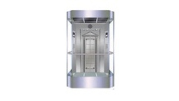 Famous Lift Supplier: Round Glass 630kg Elevators - Original Design Panoramic Passenger Elevator1