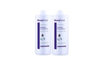 Best Natural Hair Straightening Cream for Dehydrated, Damaged and Curved Hair - 1000ml x 21