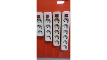 3 Ways Socket White 10A/2.3kw with on/off Switch with 3m PVC Cable1