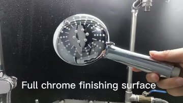 Toilet shower big round 3 mode function bath shower head instock1