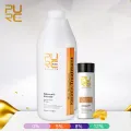 Purc Brazilian Keratin For Hair Treatment Set 1000ml Straightening Smoothing Shampoo For Curly Hair Care Styling Products