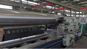 lathe processing - pipe