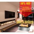 Inno-Fire 60 inch automatic ethanol fireplace smart burner