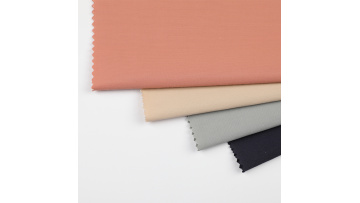 KaiMing Textiles Wholesale 100%Polyester Peach Skin Woven Fabric For Dress Shirt Trousers Garment1
