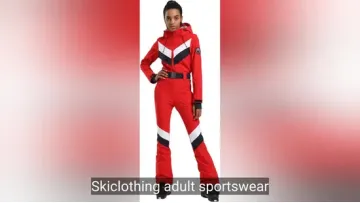 One Piece Ski Suit Snowboard Snowsuit for Winter Snow Sports1
