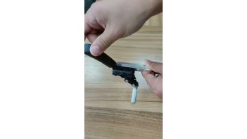 foldable handle wheel lock