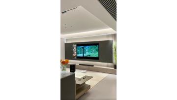 TV Rack Stand Cabinet Luxury Gold